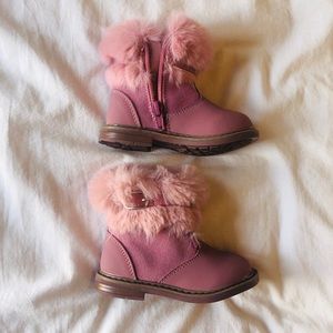 Walkmates Leather & Suede little girls boots - 4